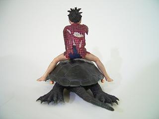 ウルトラQ「育てよ！ カメ」のフィギュア(カラー ver.)新品未開封品 ミュージアム 大怪獣シリーズ ウルトラQ編 「大亀 ガメロン